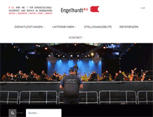 Tablet Screenshot of engelhardt-sicherheit.de